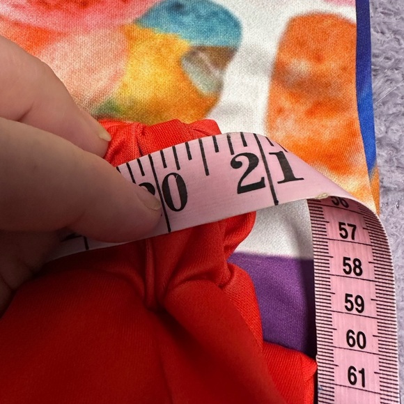 Xl Vibrant Purple and Red Sweatpants with Kellogg Graphic Design - Picture 4 of 4